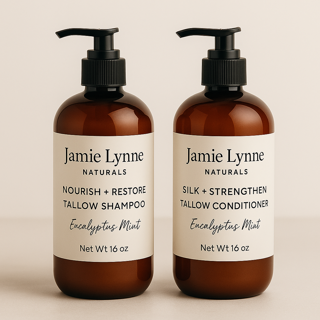 Tallow Shampoo and Conditioner Set