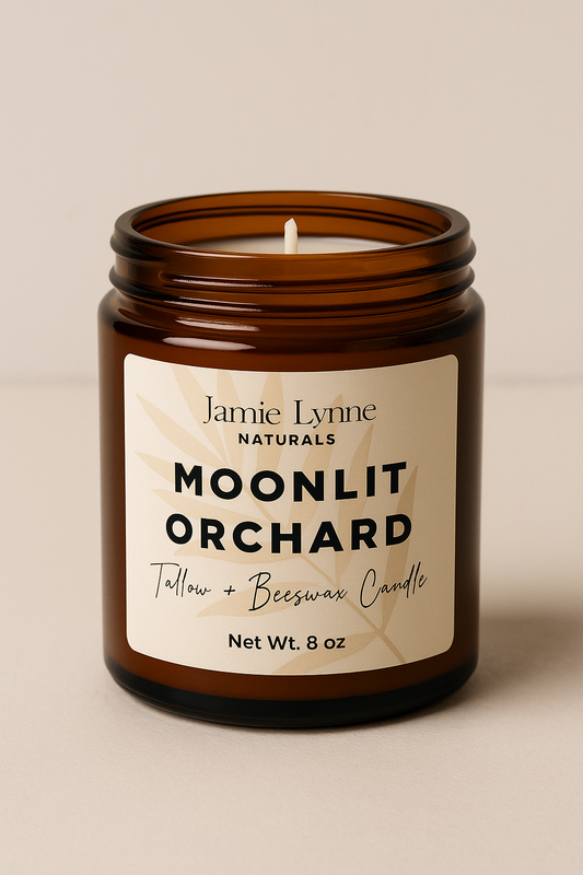 100% Tallow and Beeswax Candle