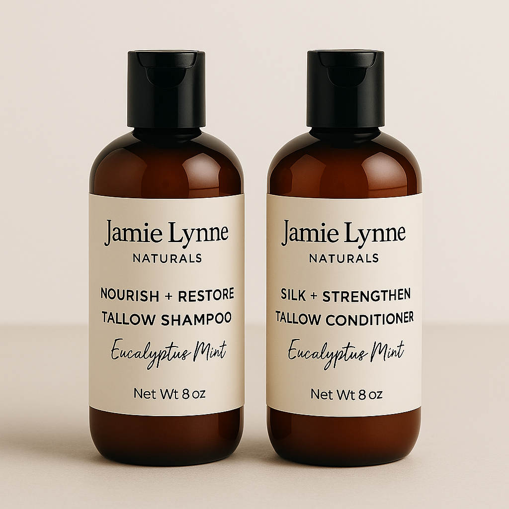 Tallow Shampoo and Conditioner Set