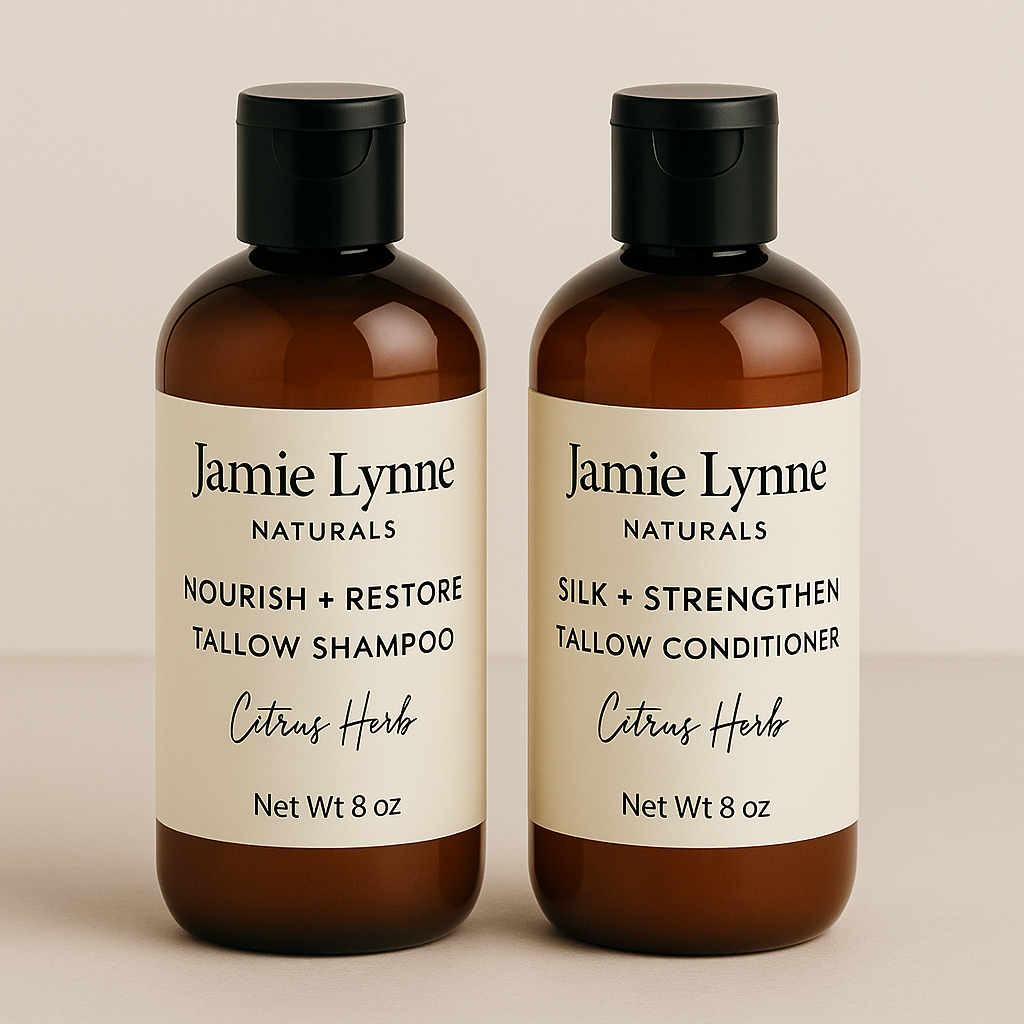 Tallow Shampoo and Conditioner Set