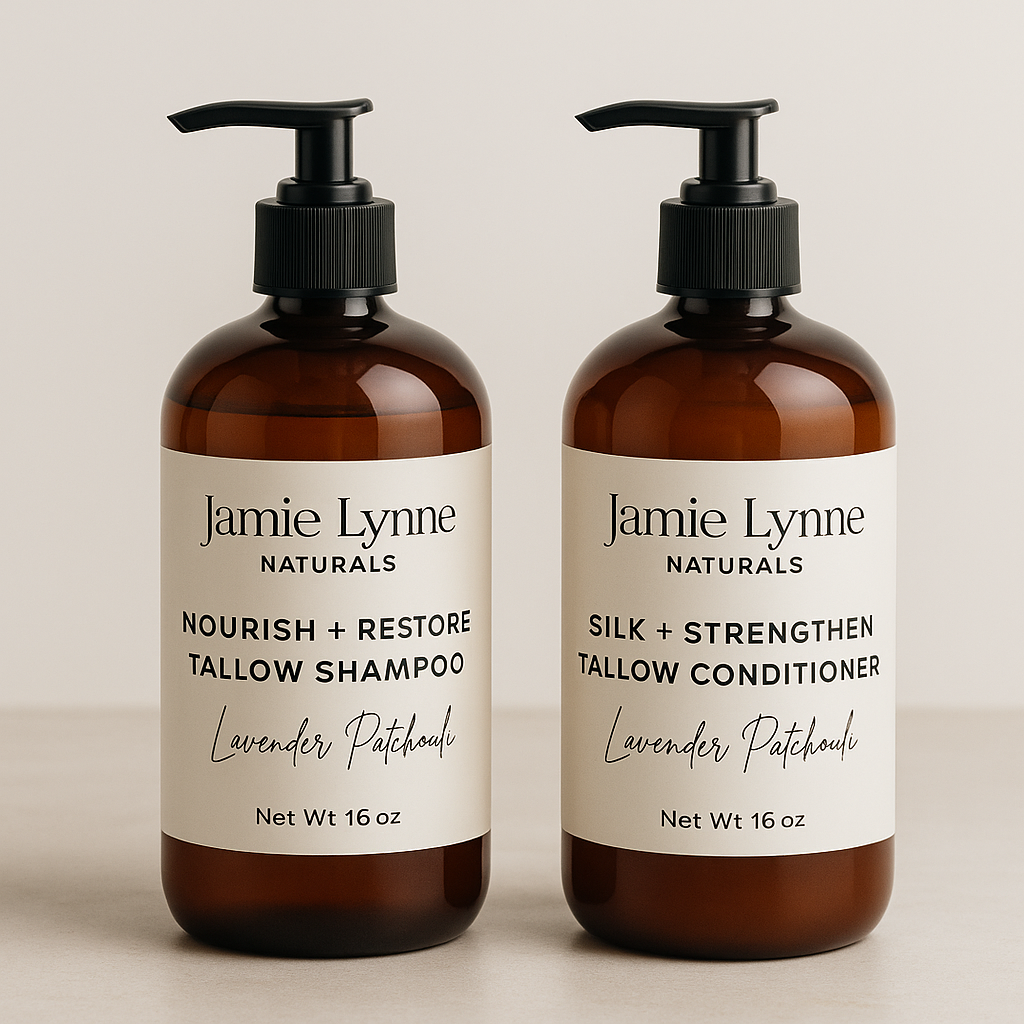 Tallow Shampoo and Conditioner Set