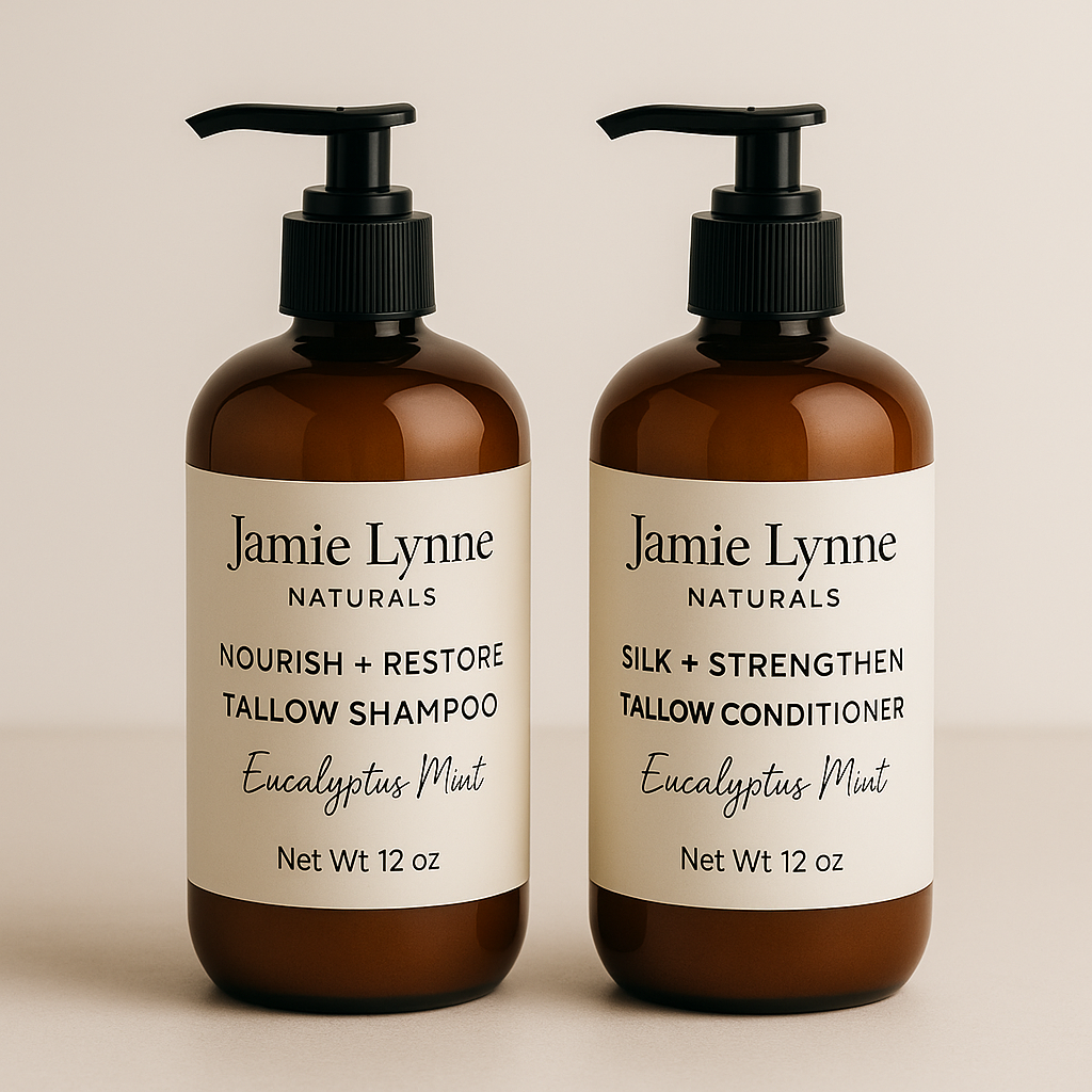 Tallow Shampoo and Conditioner Set