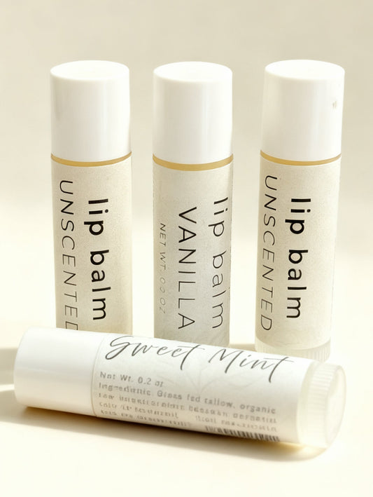 Tallow + Honey Lip Balm